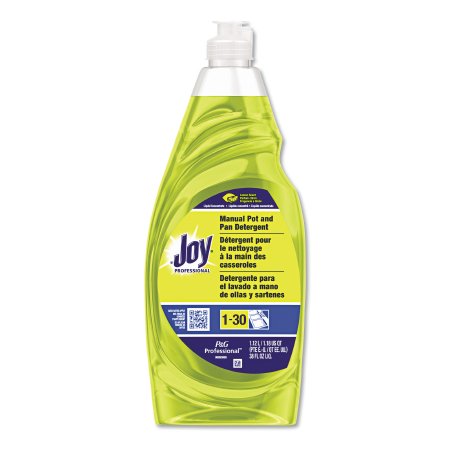 Lagasse Dish Detergent Joy® 38 oz. Bottle Liquid Concentrate Lemon Scent - Case of 8 - JOY43606CT-CS