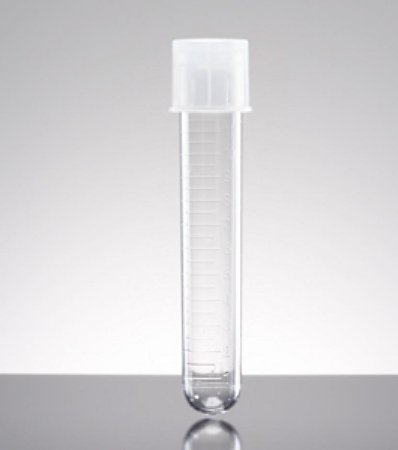 Troy Biologicals Falcon® Test Tube Round Bottom Plain 17 X 100 mm 14 mL Without Color Coding Snap Cap Polystyrene Tube - Case of 500 - 352057-CS