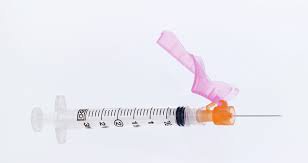BD Safety Hypodermic Syringe with Needle Eclipse™ 3 mL 1-1/2 Inch 22 Gauge Hinged Safety Needle Regular Wall - Box of 50 - 305783-BX