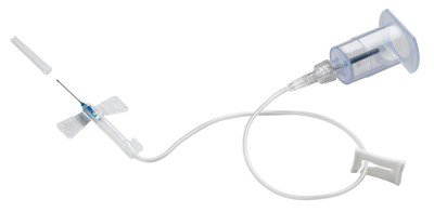 Smiths Medical Saf-T Wing® Blood Collection Set with Holder 23 Gauge 3/4 Inch Needle Length Safety Needle 6 Inch Tubing Sterile - Each - 982306-EA