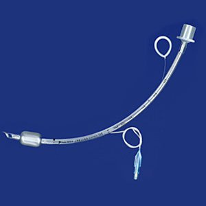 Mercury Medical Cuffed Endotracheal Tube Parker Flex-Tip Easy Curve™ Curved 5.0 mm Pediatric Bevel - Box of 10 - ITHPFEC50-BX