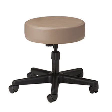 Clinton Industries Exam Stool Standard Series Backless Spin Lift Height Adjustment 5 Casters Royal Blue - Each - 2130-RYLBL-EA