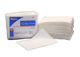 Dukal Washcloth Dukal 10 X 13 Inch White Disposable - Case of 500 - 7710-CS