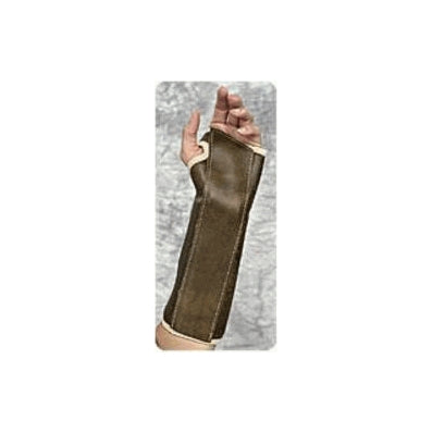 Scott Specialties Wrist / Forearm Brace Contoured Aluminum / Foam / Nylon / Steel / Vinyl Right Hand Beige / Brown Large - Each - 3910 BEI LGR-EA
