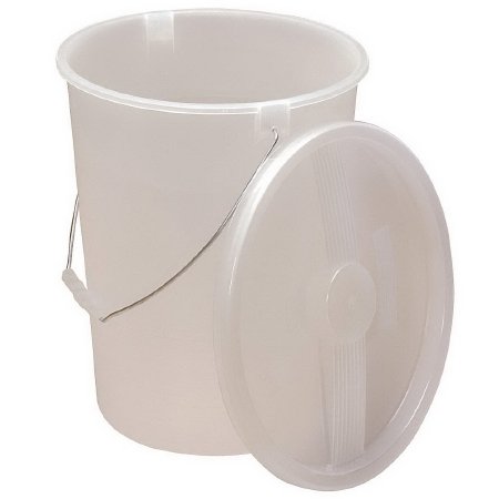 Grainger Utility Pail 3-1/2 gal. White - Each - 9PR95-EA