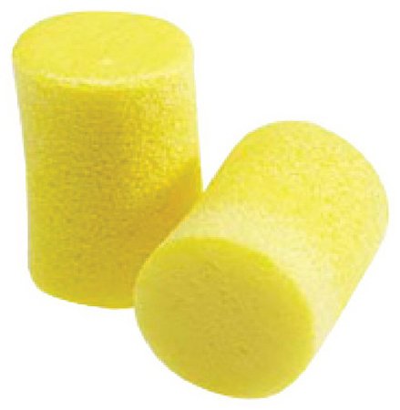 Fisher Scientific Ear Plugs 3M™ E-A-R™ Classic™ Cordless Regular Yellow - Box of 200 - 17380-BX