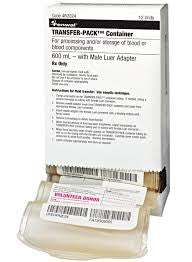Fenwal Transfer Pack - Case of 96 - 4R2024-CS
