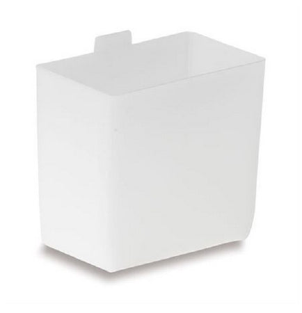 Market Lab Inc Bin Cup MarketLab 2 X 3 X 3-1/4 Inch White Polypropylene - Box of 12 - 9172-BX