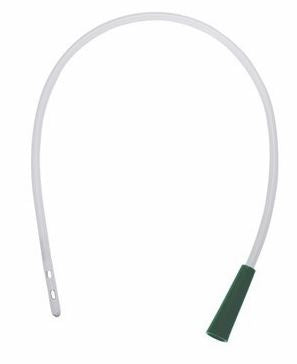 Amsino International Urethral Catheter AMSure® Straight Tip Uncoated PVC 8 Fr. 16 Inch - Case of 50 - AS861608-CS