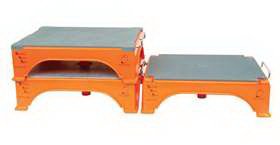Alimed Step Stool Ergo-Step™ Stackable 2 Steps 5-1/2 Inch Step Height - Case of 4 - 935564-CS