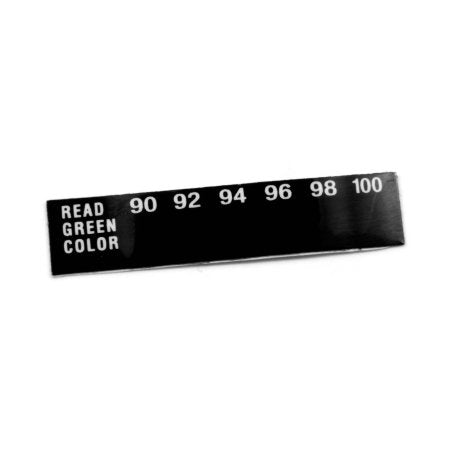 Caplugs Temperature Indicator Strip TMP Series Liquid Crystal with Adhesive - Case of 100 - 240-A420-000-CS