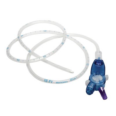 Cardinal Nasogastric Suction Tube Salem Sump™ Sump Style 18 Fr. Vent Lumen - Case of 10 - 7771811-CS