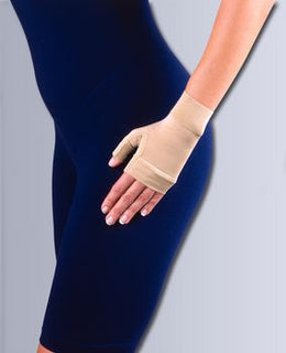 Patterson Medical Supply Compression Gloves Bella™ Lite Long Ready-to-Wear Fingerless Medium Over-the-Wrist Length Ambidextrous Nylon / Spandex - Each - 55983302-EA