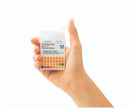 Fisher Scientific pH Indicator Strip EMD Millipore MColorpHast™ 13 Graduations, Stores at 10Â° to 25Â°C - Box of 100 - 1.09543.0001-BX
