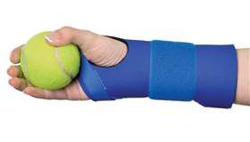 Alimed Wrist Splint Freedom® CTS Grip-Fit™ AliDry™ Material / Elastic / Plastic Right Arm Black Small - Each - 2970002147-EA