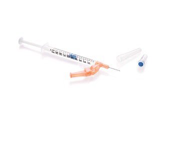 Smiths Medical Arterial Blood Sampling Kit Pro-Vent™ Plus 3 mL Luer-slip Syringe with Filter-Pro™ 23 Gauge - Case of 200 - 4645P-2-CS