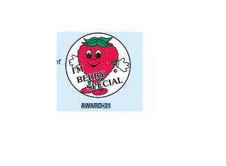 Shamrock Scientific 200 per Unit I'm Berry Special Sticker - Each - AWARD-31-EA