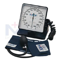 MDF Instruments Direct Aneroid Sphygmomanometer Unit MDF® Multiple Sizes Nylon 23 - 40 cm Desk Model - Each - MDF84011-EA