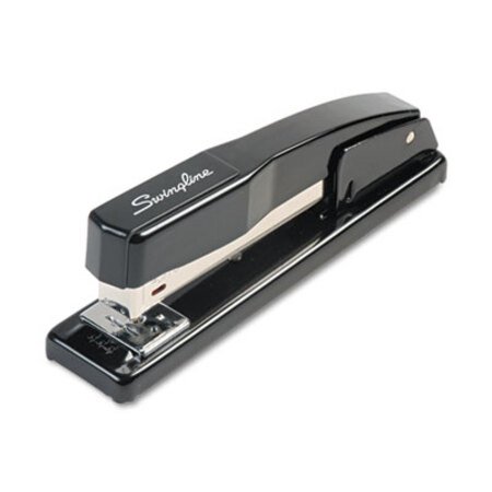 Swingline® Commercial Full Strip Desk Stapler, 20-Sheet Capacity, Black - Each - SWI-44401S-EA
