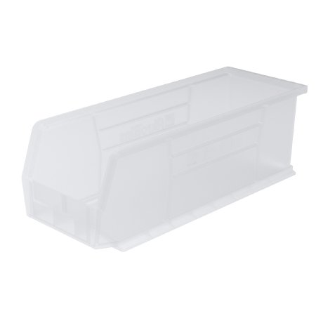 Akro-Mils Storage Bin AkroBins® Clear Plastic 5 X 5-1/2 X 14-3/4 Inch - Case of 12 - 30234SCLAR-CS