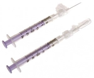 Sun Med Blood Gas Syringe Pulset™ 3 mL 22 Gauge - Case of 100 - 3302-CS