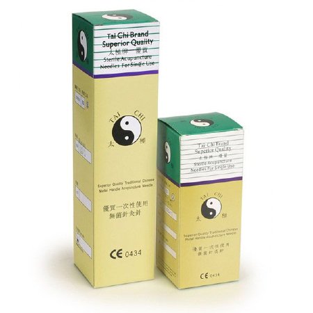 Lhasa OMS Acupuncture Needle Tai-Chi® 8 Japanese Gauge 125 mm Length Singles - Box of 100 - TC1.30X125-BX