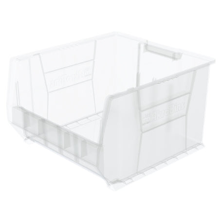 Akro-Mils Storage Bin AkroBins® Super-Size Clear Plastic 12 X 18-3/8 X 20 Inch - Each - 30283SCLAR-EA