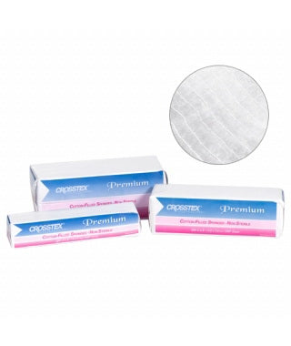 SPS Medical Supply Cotton Filled Gauze Sponge Crosstex® Premium Exodontia 2 X 2 Inch 24 per Sleeve Sterile 4-Ply Square - Case of 20000 - ESCC-CS