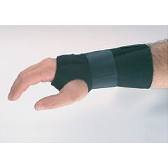 Alimed Wrist Splint Freedom® CTS Grip-Fit™ AliDry™ Material / Elastic / Plastic Right Hand Black Large - Each - 2970002144-EA