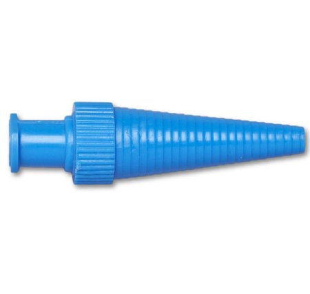 Medline Catheter Syringe Adapter Medline® Sterile, Blue, Plastic - Case of 100 - DYND2219-CS