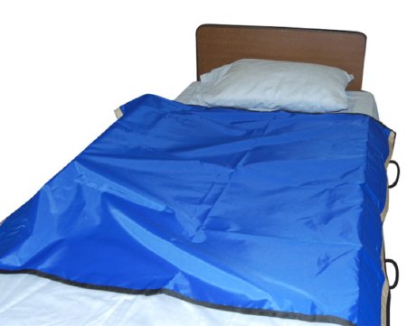 Skil-Care Transfer Sheet Blue 42 X 50 Inch 4 Handles - Each - 556143-EA