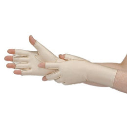 Alimed Compression Gloves Gentle Compression Open Finger Small Wrist Length Right Hand Lycra® / Spandex - Each - 2970003823-EA