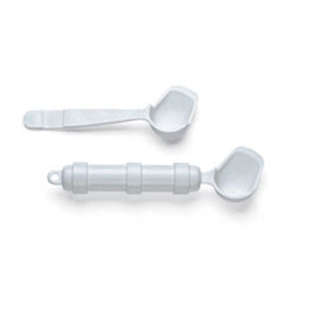 Maddak Spoon Angled White Plastic - Pack of 3 - 746460000-PK