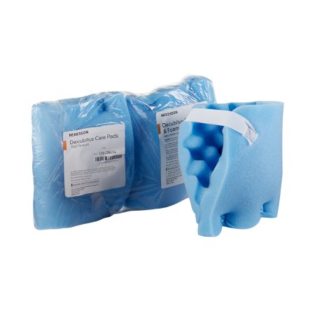 McKesson Heel Protection Pad McKesson One Size Fits Most Blue - Case of 20 - 136-28656-CS