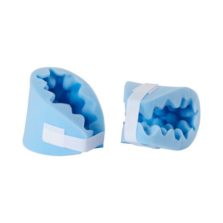 McKesson Elbow Protection Pad McKesson One Size Fits Most Light Blue - Pair - 136-31205-PR