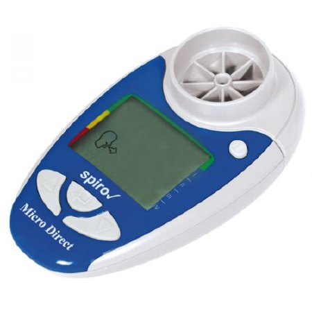 Microdirect Inc Spirometer Spiro Check +/- 3% LCD Display Reusable - Each - MD02-EA