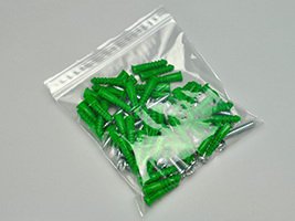 Elkay Plastics Reclosable Bag Clear Line 13 X 18 Inch LDPE Clear Zipper / Seal Top Closure - Case of 500 - F41318K-CS