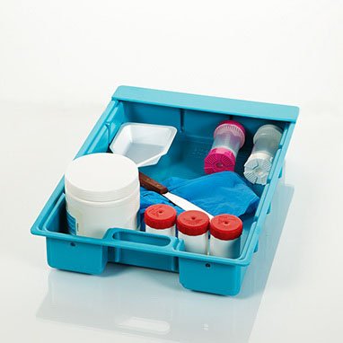 Health Care Logistics Crash Cart Box Blue, Green, Light Blue, Red, White, Yellow 2-5/8 X 15-1/2 X 10-5/8 Inch - Each - 3131B-EA