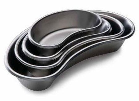 Steris Emesis Basin Silver 50 oz. Stainless Steel Reusable - Each - PW12-EA