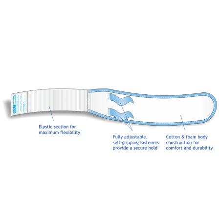 Urocare Products Upper Leg Strap Urocare® Large, Cotton and Foam, Fits: 12 to 21 Inch Diameter, NonSterile - Each - 6344-EA