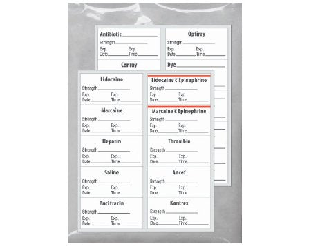 Shamrock Scientific Drug Label Shamrock - Each - SORS-2-EA