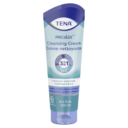 Essity HMS North America Inc Rinse-Free Body Wash TENA® ProSkin™ Cream 8.5 oz. Tube Mild Scent - Each - 64425-EA