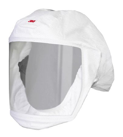3M 3M™ Versaflo™ Air Purifying Respirator Headcover Integrated Head Suspension Pull On Closure Medium / Large White - Case of 5 - S-133L-5-CS