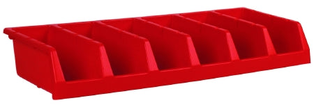 Akro-Mils Storage Bin System Bins™ Red Plastic 5 X 12 X 33 Inch - Box of 5 - 30312RED-BX