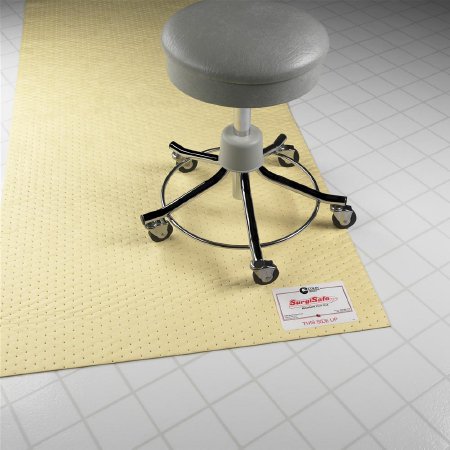 Aspen Surgical Products Absorbent Floor Mat SurgiSafe® Specialty 36 X 40 Inch Yellow - Box of 10 - 83610-2-BX