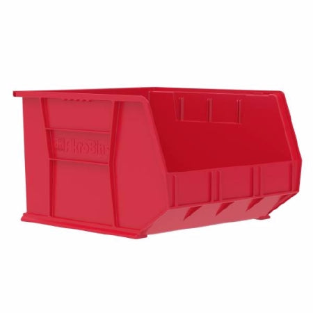 Akro-Mils Storage Bin AkroBins® Red Plastic 11 X 16-1/2 X 18 Inch - Case of 3 - 30270RED-CS