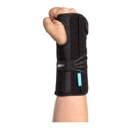 Ossur Wrist Brace Ossur® Formfit® Universal Aluminum / Copper / Cotton / Polyamide / Polyester / Polyurethane Right Hand Black Pediatric Size - Each - B-252603300-EA