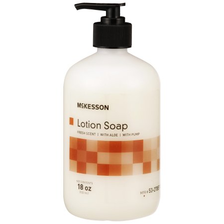McKesson Soap McKesson Lotion 18 oz. Pump Bottle Fresh Scent - Each - 53-27857-18-EA