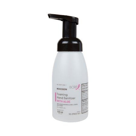 McKesson Hand Sanitizer with Aloe McKesson 8.5 oz. Ethyl Alcohol Foaming Pump Bottle - Each - 53-29033-8.5-EA