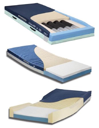McKesson Bed Mattress System McKesson Therapeutic Type 35 X 84 X 7 Inch - Each - 1129-EA